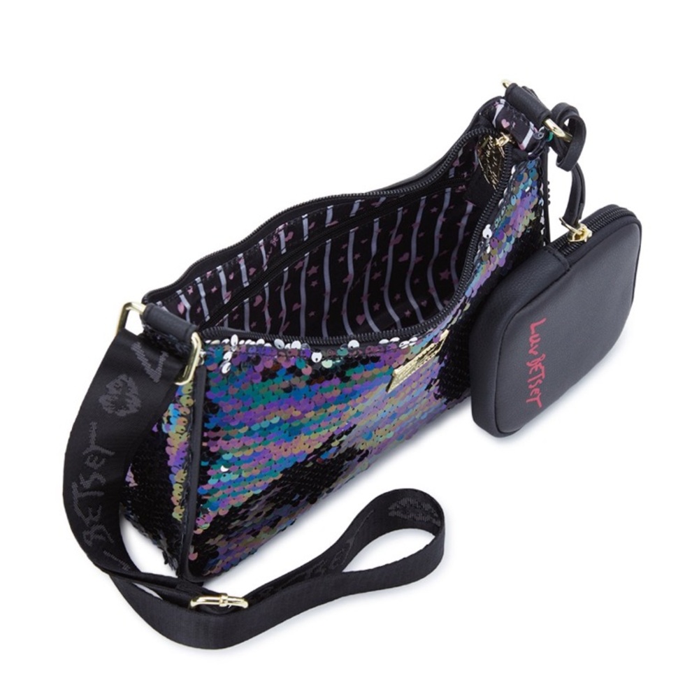Betsey Johnson Sequins Bag - Picture 2 of 3